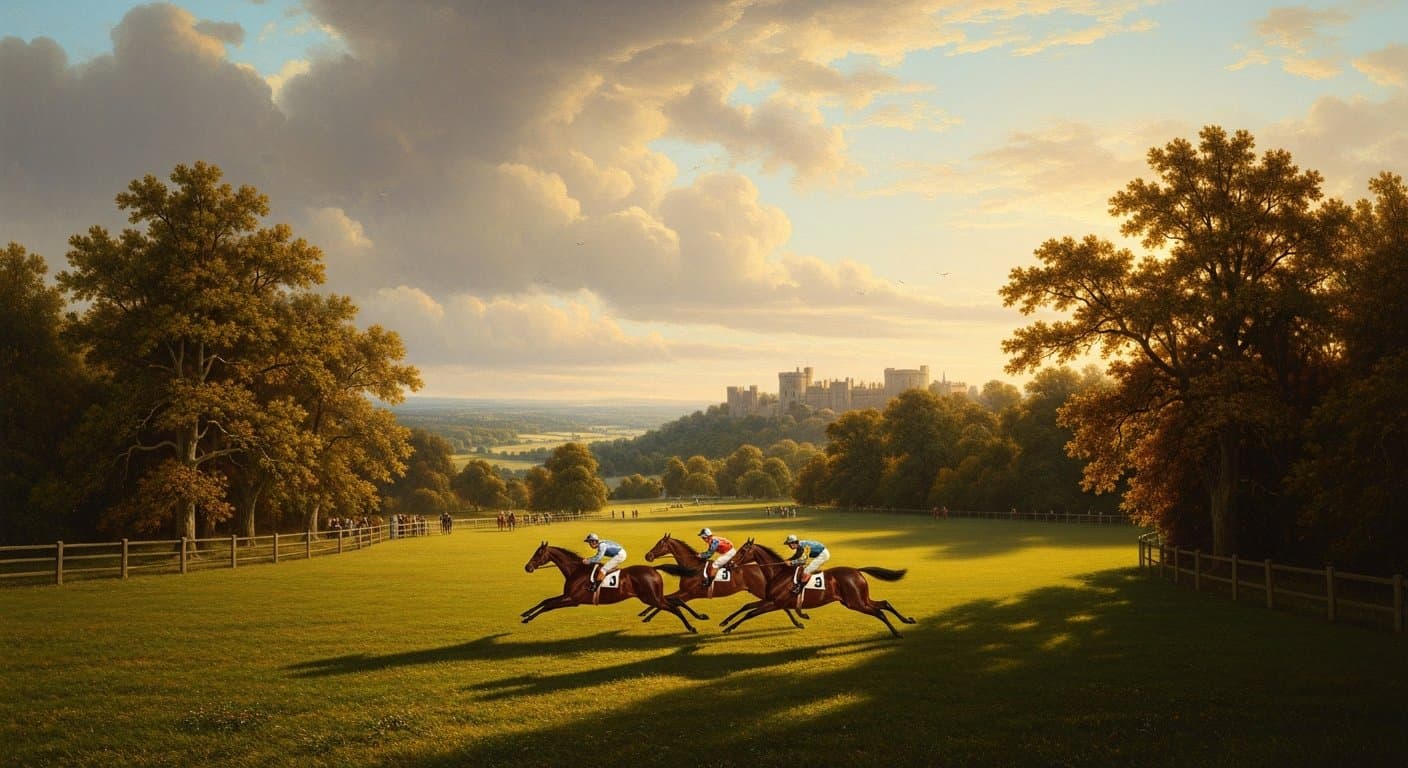 Ascot Racecourse on King George day