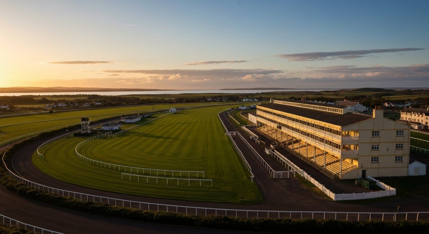 Ayr Racecourse, home of the Scottish Grand National