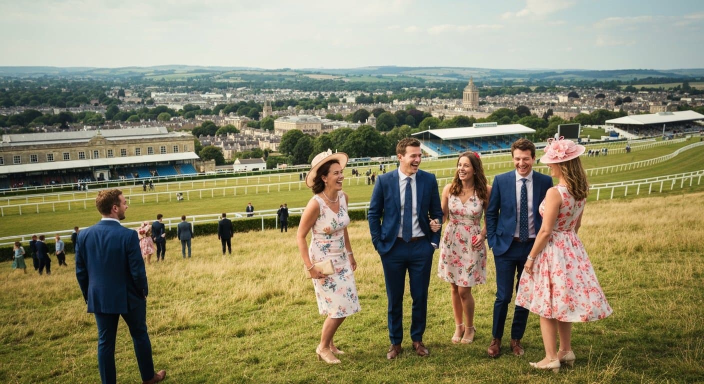 A Day Out at Bath Racecourse