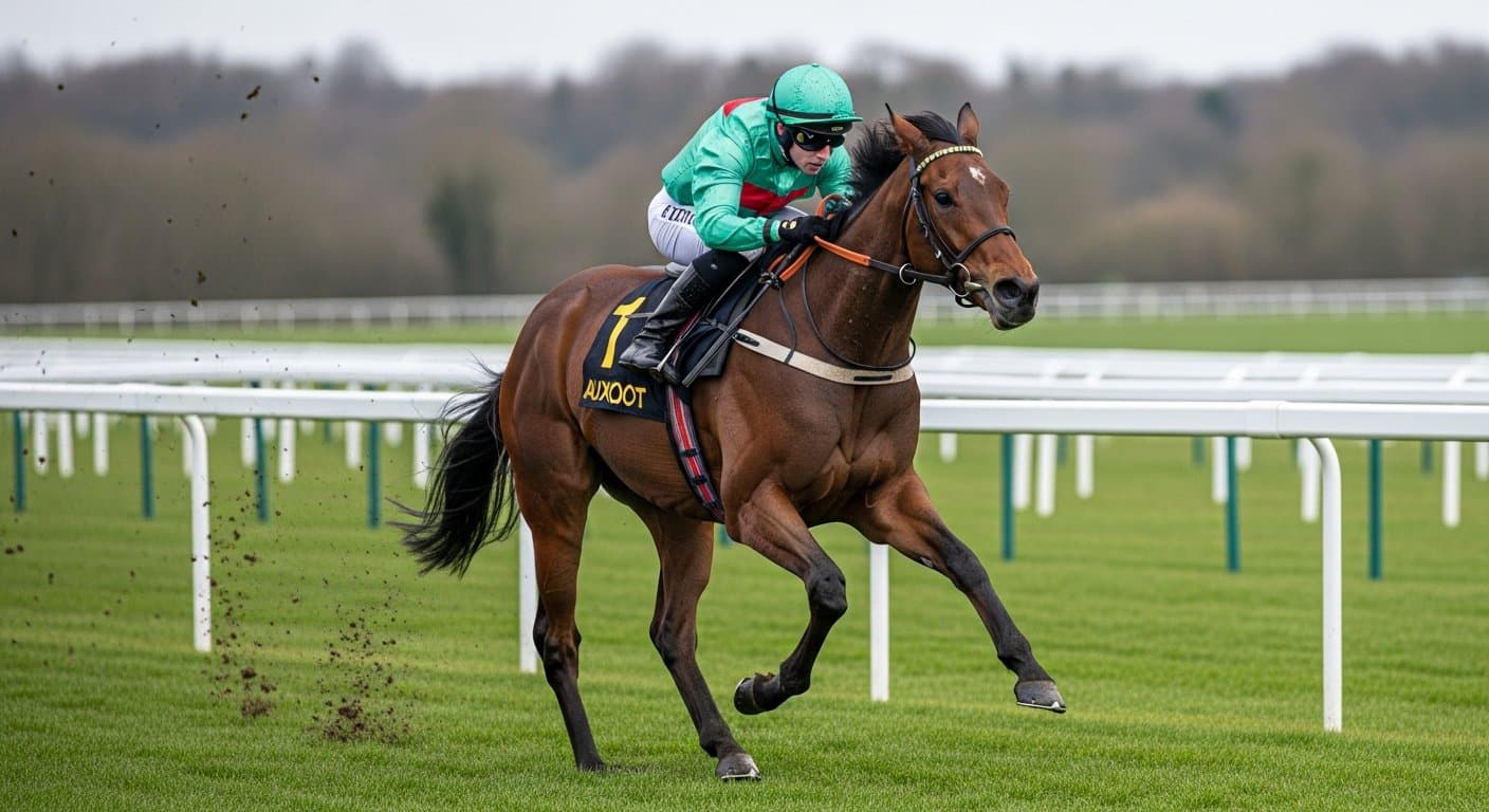 Hexham Racecourse in Northumberland, the highest racecourse in England, home to Ryan Mania and Auroras Encore