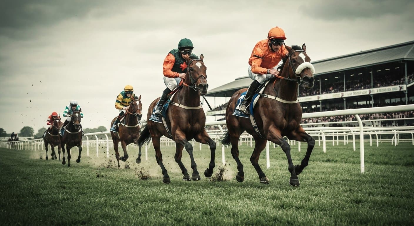 Betting at Huntingdon Racecourse