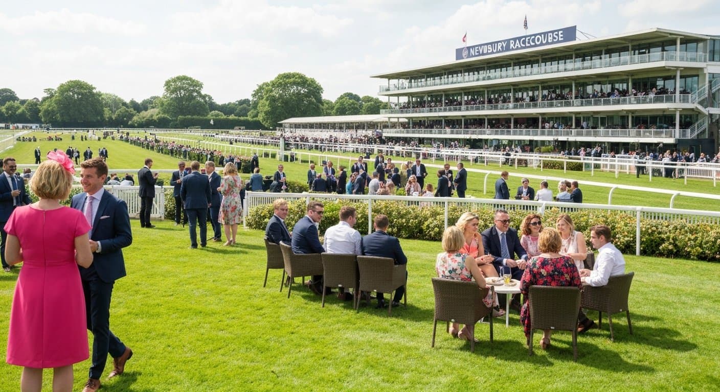 A Day Out at Newbury Racecourse