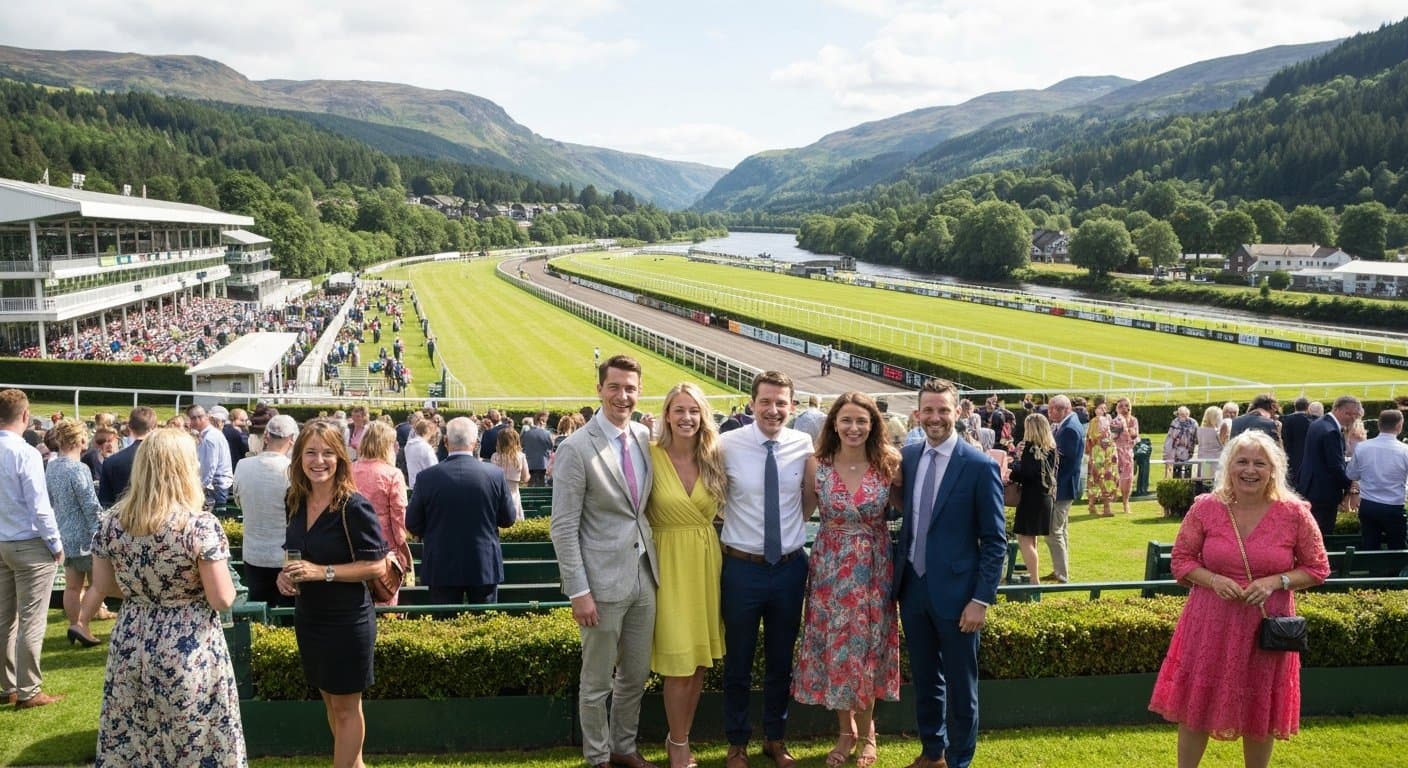 A Day Out at Perth Racecourse