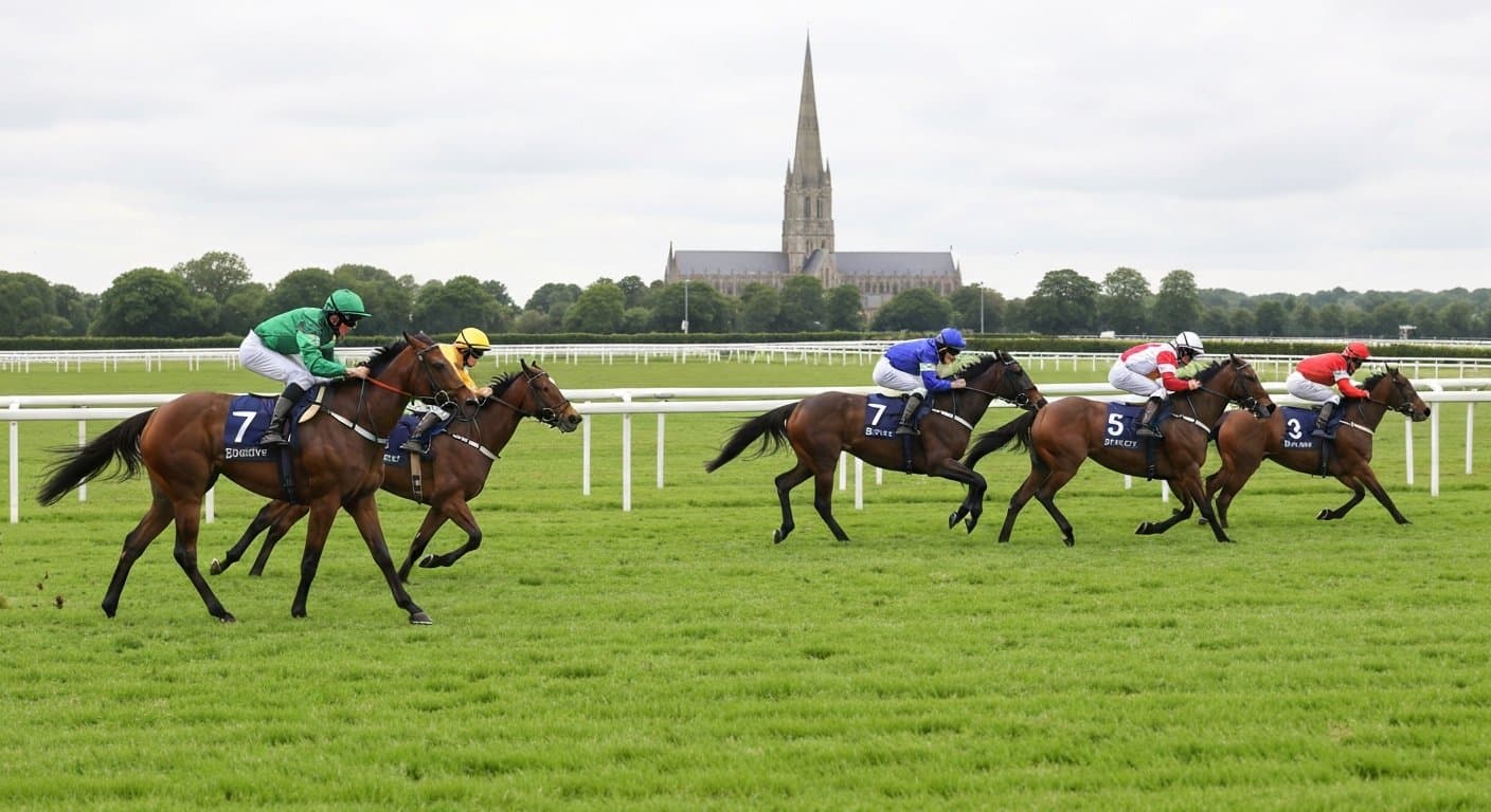 Salisbury Cathedral Course: The Straight Layout