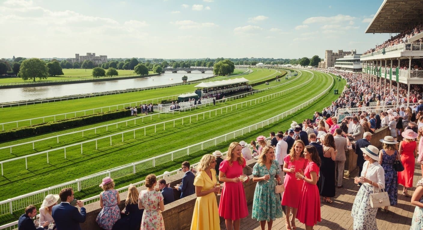 A Day Out at Windsor Racecourse