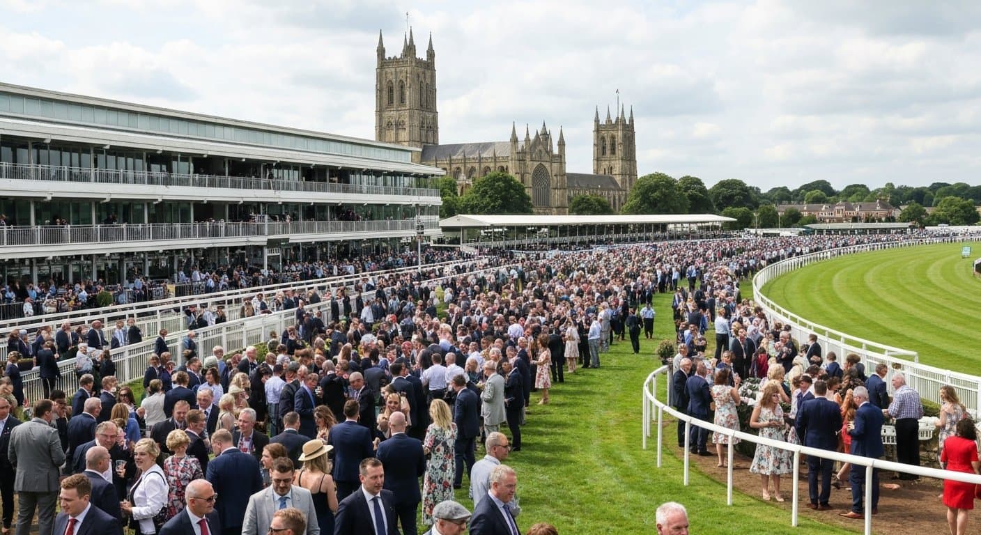 A Day Out at Worcester Racecourse