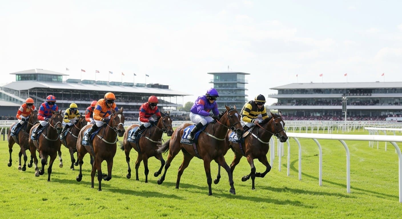 Older milers racing at Newbury in the Lockinge Stakes