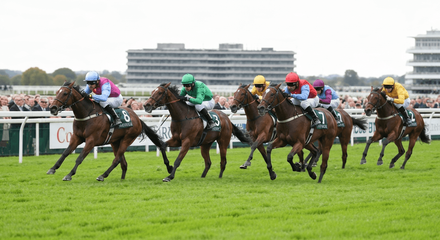 Leopardstown on day one of the Irish Champions Festival