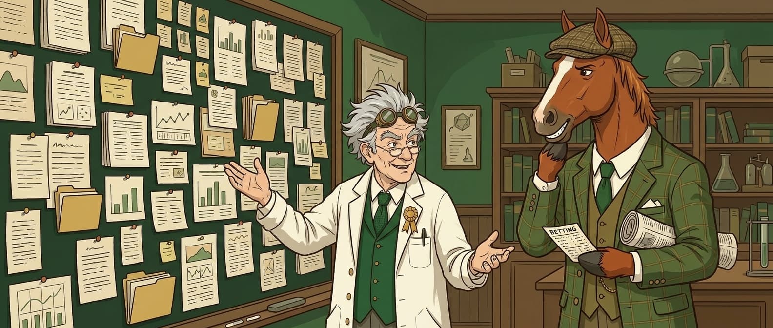 Professor Furlong and Pascal at the AI Lab
