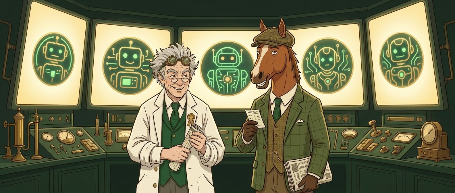 Professor Furlong and Pascal at the AI Lab