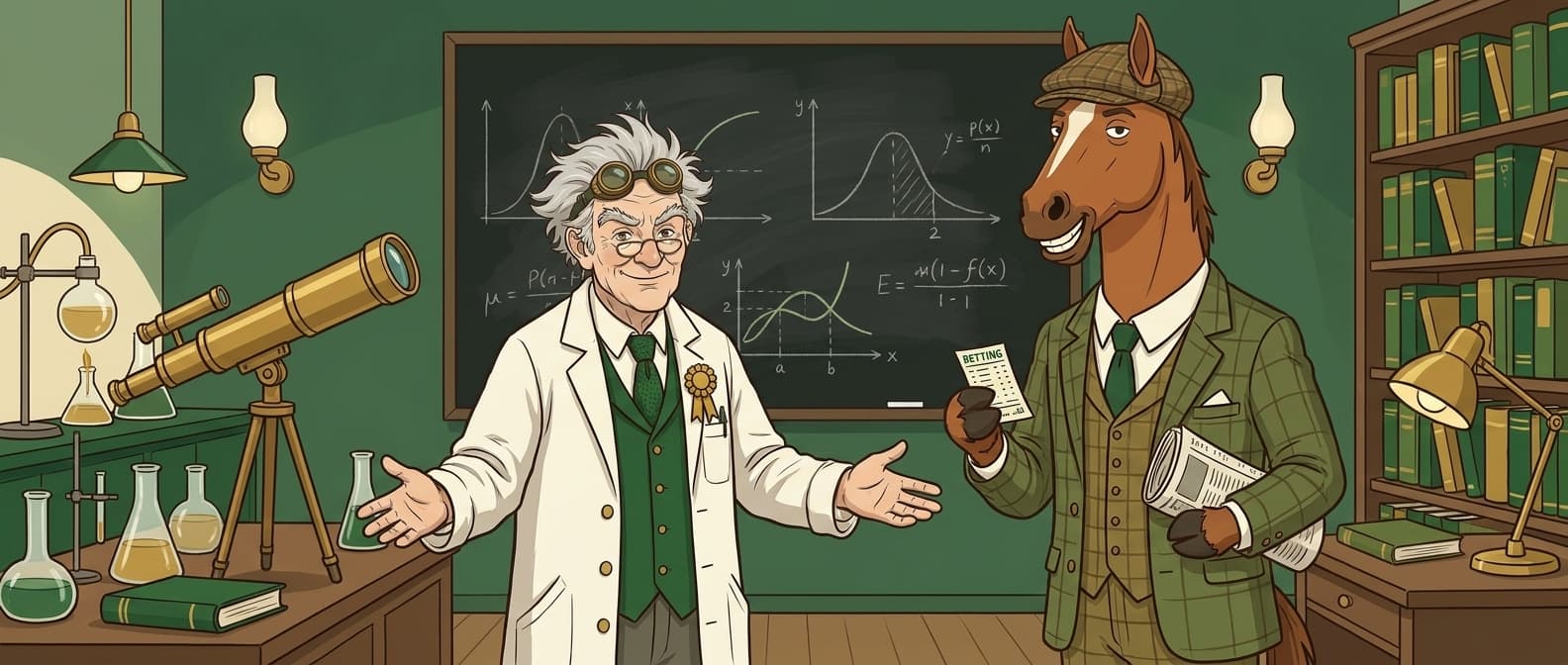 Professor Furlong and Pascal at the AI Lab