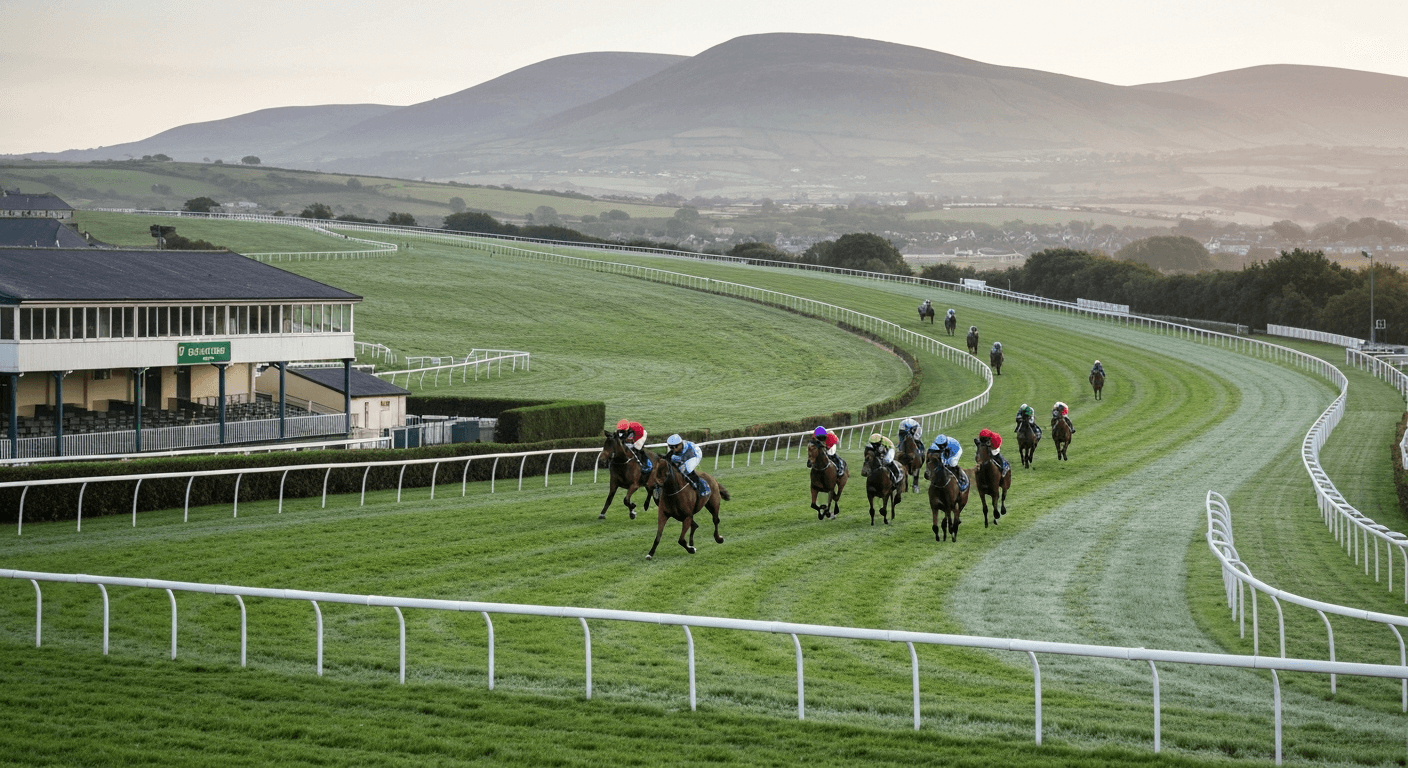 Clonmel Racecourse at Powerstown Park in the Suir Valley, Co. Tipperary