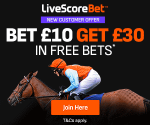 LiveScore Bet new customer offer: Bet £10 Get £30 in Free Bets
