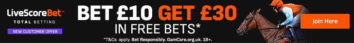 LiveScore Bet new customer offer: Bet £10 Get £30 in Free Bets
