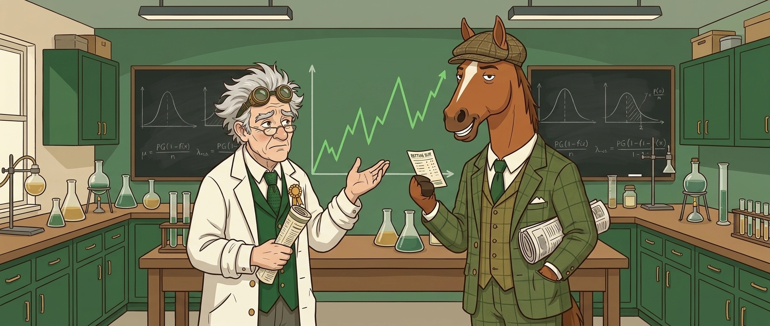Professor Furlong and Pascal at the AI Lab