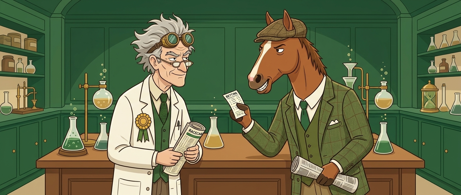 Professor Furlong and Pascal at the AI Lab